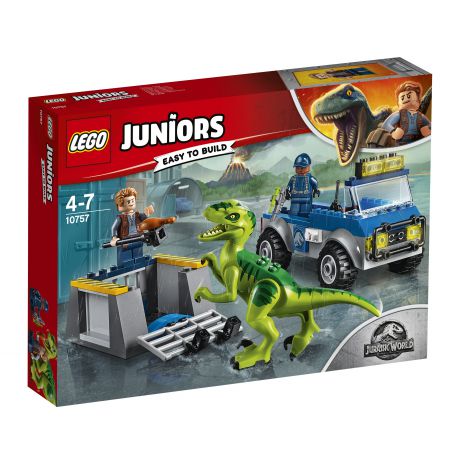 LEGO LEGO Juniors 10757 Грузовик спасателей для перевозки раптора