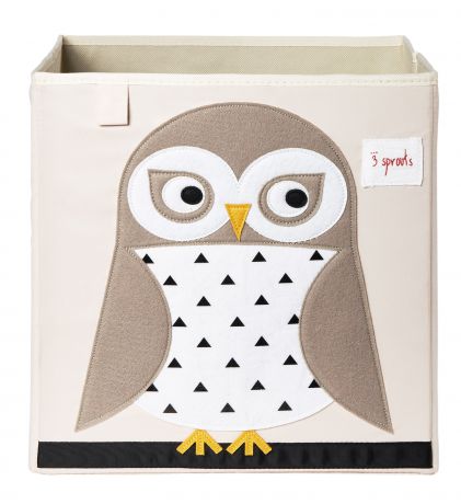 Ящики и корзины для игрушек 3 Sprouts «White Owl»
