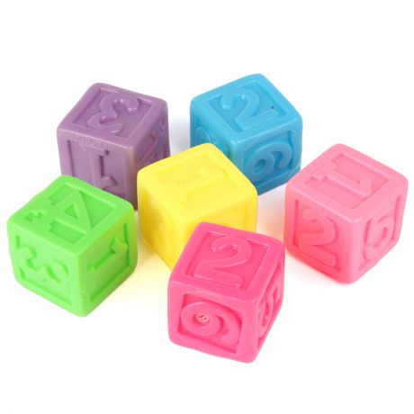 Игрушки для ванны Ути Пути Цветные кубики