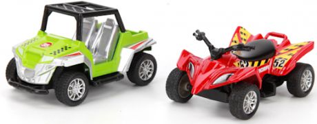 Машинки и мотоциклы Технопарк Модель квадроцикла-багги Технопарк в ассортименте