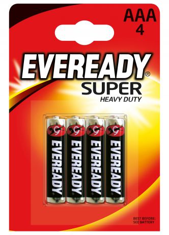 Элементы питания Eveready Super Heavy Duty AAA