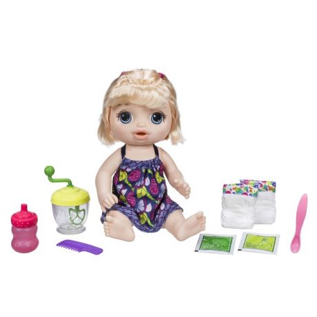 Другие куклы BABY ALIVE Малышка с игрушечным блендером, 32,5 см