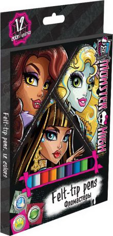 Фломастеры Monster High Monster High 12 шт