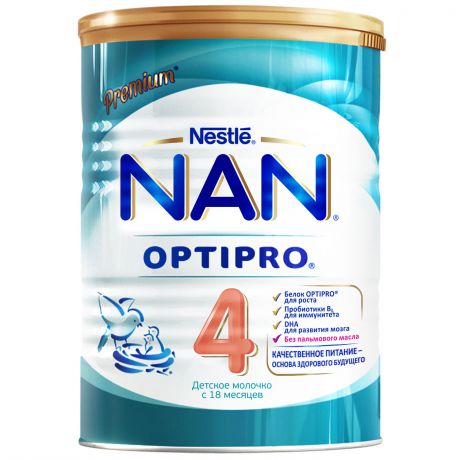 Сухие NAN Детское молочко NAN 4 Optipro с 18 мес. 400 г