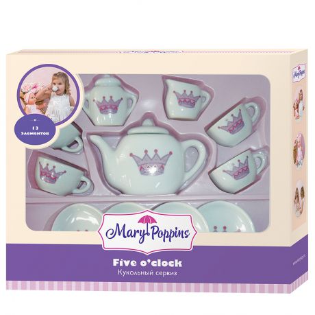 Посуда и наборы продуктов Mary Poppins Корона 13 пр 453013