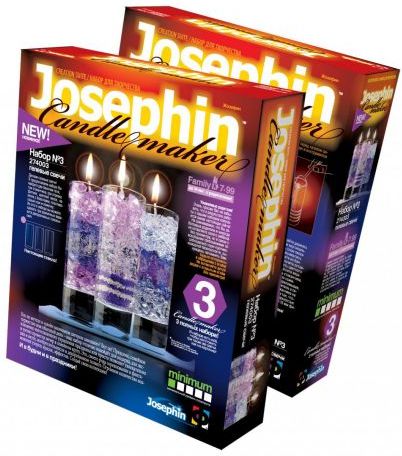 Наборы для творчества Фантазер Набор для изготовления гелевых свечей Фантазер «Josephine» в асс.