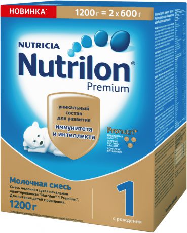 Сухие Nutrilon Nutrilon (Nutricia) 1 Premium (c рождения) 1200 г
