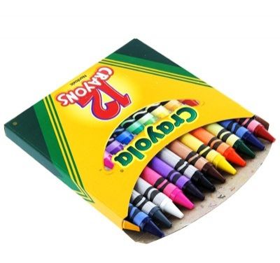 Ручки и карандаши Crayola Мелки восковые Crayola цветные 12 шт.