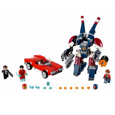 LEGO LEGO Super Heroes 76077 Железный человек: Стальной Детройт наносит удар