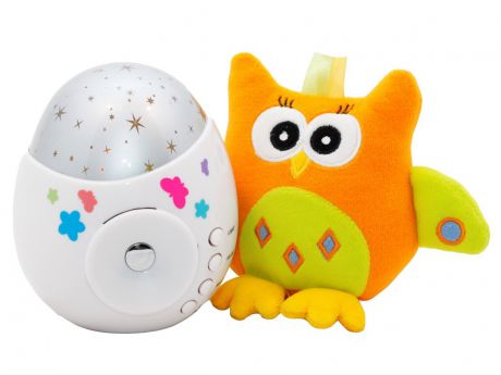 Освещение Roxy-kids Ночник-проектор звездного неба Roxy-kids «Colibri» с совой
