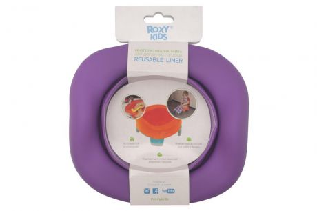 Детские горшки Roxy-kids Вкладка для дорожных горшков Roxy-kids универсальная фиолетовая