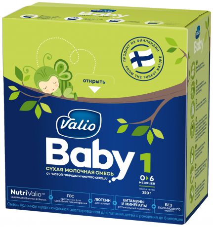 Сухие Valio Valio Baby 1 (c 0 до 6 месяцев) 350 г