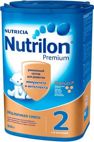 Сухие Nutrilon Nutrilon (Nutricia) 2 Premium (c 6 месяцев) 800 г