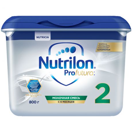 Сухие Nutrilon Nutrilon (Nutricia) 2 Superpremium ProFutura (с 6 месяцев) 800 г