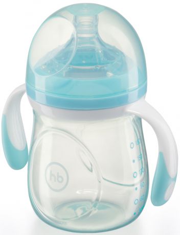 Бутылочки Happy baby Anti-Colic Baby Bottle с силиконовой соской 0+, 180 мл.