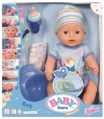 Пупсы BABY born Мальчик 43 см