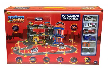 Гаражи и игровые наборы ABtoys Веселое Авто PT-00169 P2788A