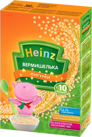 Макаронные изделия Heinz Вермишель Heinz «Фигурки» с 10 мес. 340 г