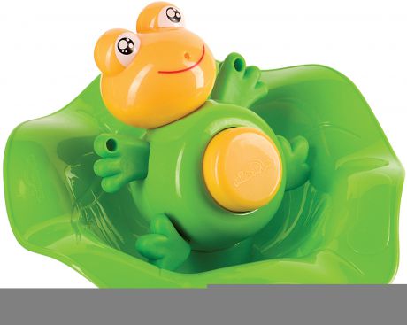 Игрушки для ванны Happy baby Funny Frog Лягушка-прорезыватель и ковш