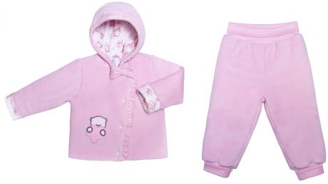 Комплекты Barkito Комплект жакет, штанишки для девочки "Сладкие сны" Barkito розовый
