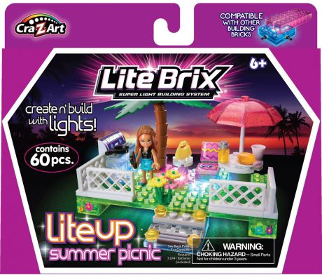 Конструкторы для малышей Lite Brix Lite Brix Пикник/Игровая площадка