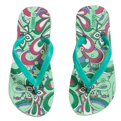 Сланцы (пляжная обувь) Barkito Сандалии для пляжа и бассейна для девочки Barkito зеленый