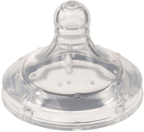 Соски для бутылочек Happy baby антиколиковая, силиконовая Anti-Colic bottle Nipple 3 мес+