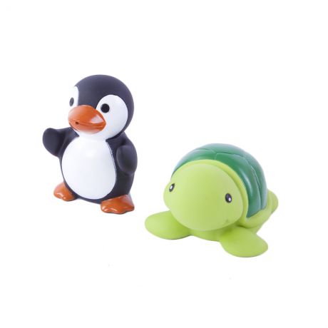 Игрушки для ванны Жирафики Черепашка и пингвин