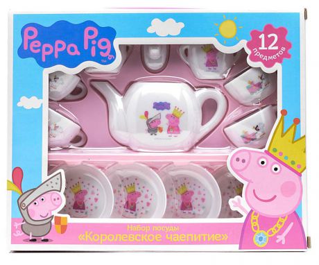 Посуда и наборы продуктов Peppa Pig "Королевское Чаепитие"