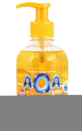 Детское мыло AQA baby Жидкое мыло AQA Baby «Янтарная лагуна» 300 мл