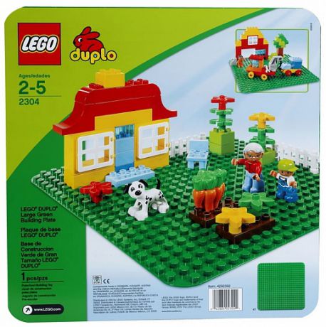 LEGO DUPLO LEGO Конструктор LEGO DUPLO Большая строительная пластина (2304)