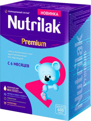 Сухие Nutrilak Nutrilak (InfaPrim) Premium 2 (старше 6 месяцев) 600 г