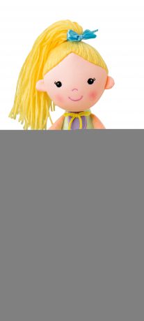 Мягкие игрушки Мир детства Кукла Мармеладка желтая