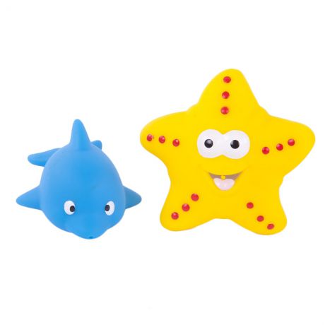 Игрушки для ванны Жирафики Дельфин и морская звезда
