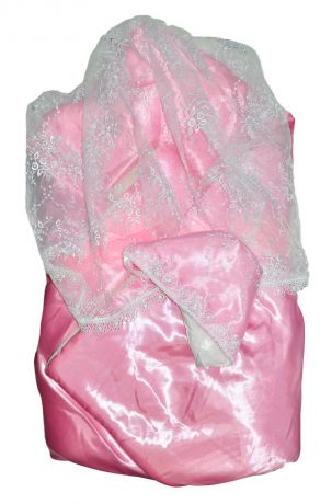 Комплекты на выписку Арго Одеяло на выписку Argo Baby «Снежинка» розовое