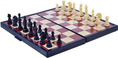 Классические 1toy Настольная игра 1TOY «Шашки, шахматы, нарды 3 в 1»