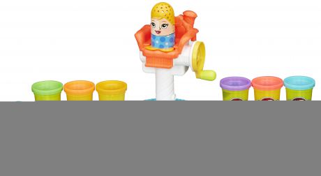 Пластилин Play-Doh Сумасшедшие прически