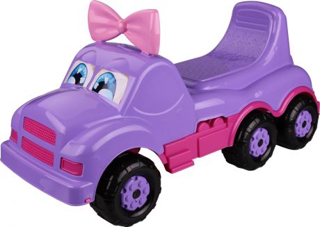 Машинки-каталки и ходунки Веселые гонки Каталка-машинка Весёлые гонки фиолетовая