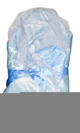 Комплекты на выписку Арго Одеяло на выписку Argo Baby «Снежинка» голубое