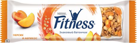 Десерты Nestle «Fitness» с цельными злаками со вкусом персика и абрикоса 23,5 г