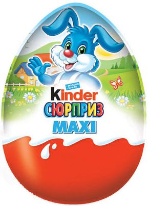 Десерты Kinder Шоколадное яйцо Kinder Surprise Maxi "Весна" 100 гр.
