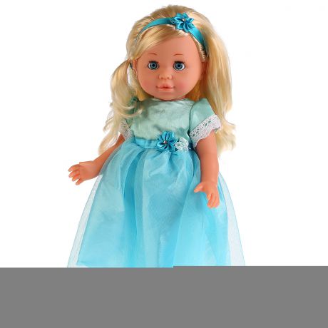 Другие куклы Карапуз Полина в голубом платье озвученная 40 см