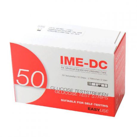 тест-полоски для глюкометра ime-dc N50