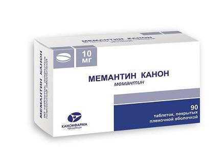 мемантин 10 мг 90 табл