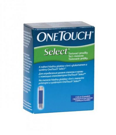 тест-полоски для глюкометра one touch селект n50
