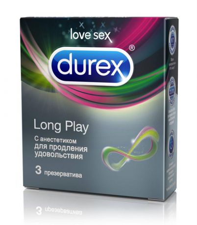 презервативы дюрекс лонг плэй с анестетиком n3
