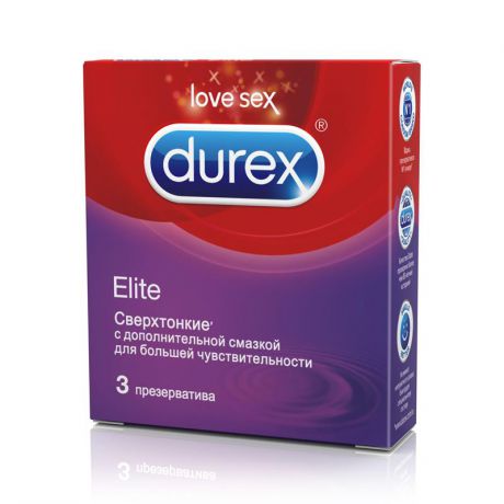 презервативы дюрекс элит сверхтонкие с дополнительной смазкой n3