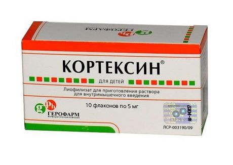 кортексин лиофилизат для внутримышечного введения 5 мг 10 флаконов
