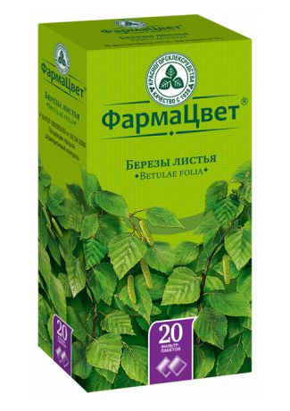 березы листья 1,5 г 20 фильтр-пакет красногорск