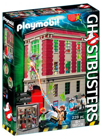 Playmobil 9219 Ghostbusters Плеймобил Здание пожарной службы